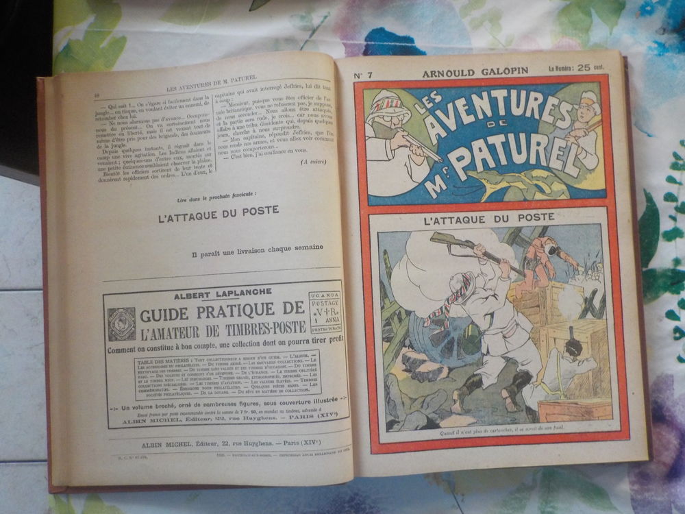 LES AVENTURES DE Mr PATUREL N&deg;1 &agrave; 50 1929 de ARNOULD GALOPIN Livres et BD
