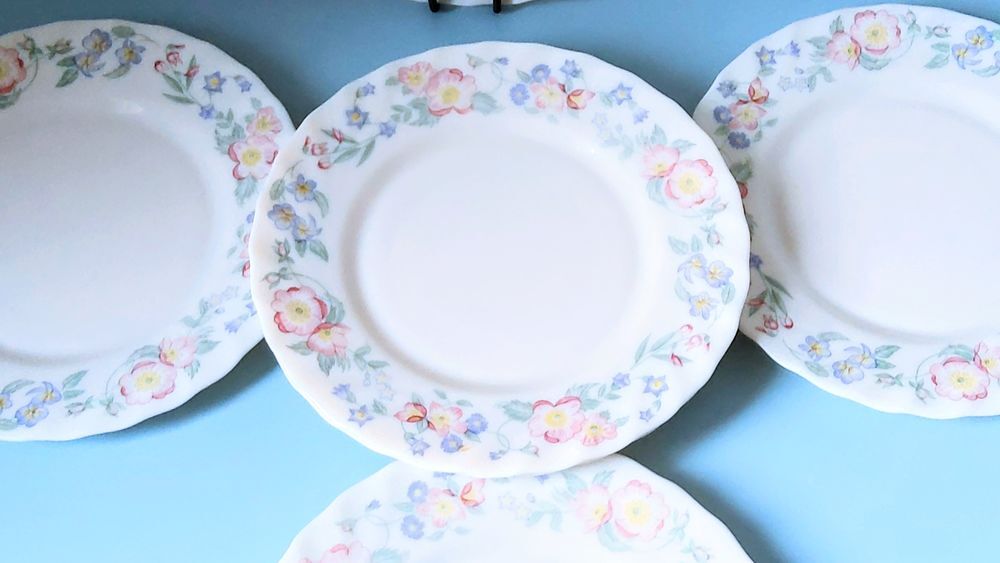  Arcopal Fleurs de printemps - assiettes plates et dessert Cuisine