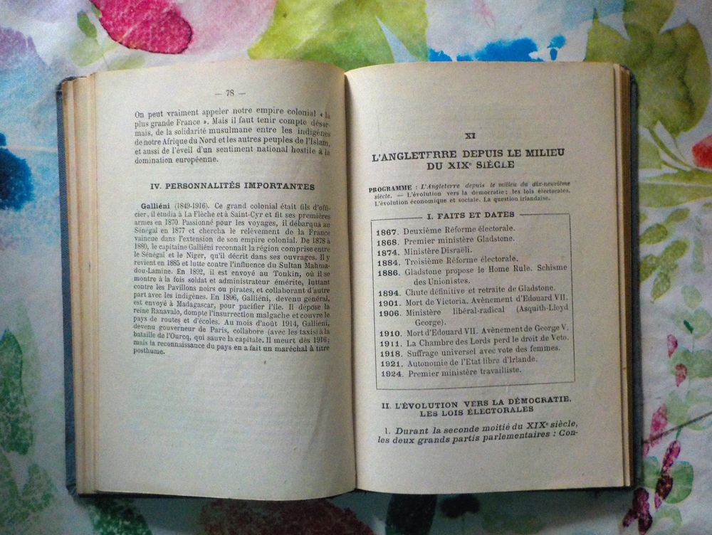 L'HISTOIRE au BACCALAUREAT par Ch. AIMOND 1939 Livres et BD