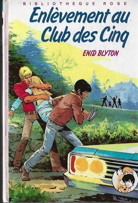 bibliotheque rose - enlèvement au Club des Cinq 0 Fougères (35)