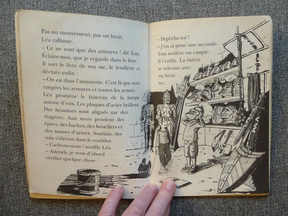 La Cabane Magique- Tome 2- Le Myst&eacute;rieux Chevalier Livres et BD