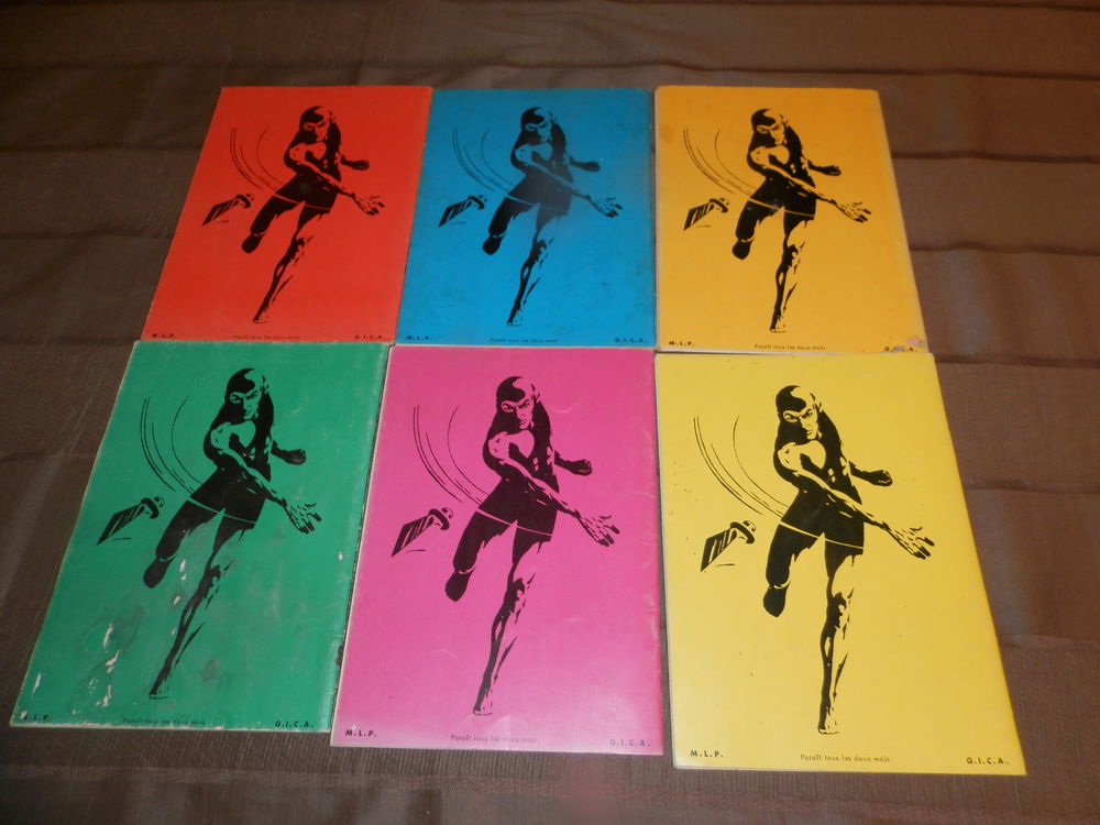 DIABOLOLIK 1-2-3-4-5-6 eo 1977 a 1978 broch&eacute; bon &eacute;tat = 75e Livres et BD