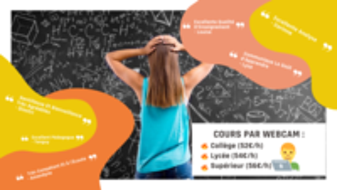   Bourg en Bresse (01000) Cours particuliers de Maths 