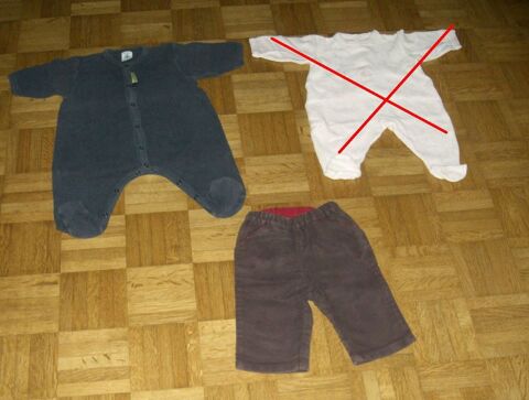 Lot 6 VETEMENTS FILLE BEBE 3 MOIS       8 Saint-Andr�-les-Vergers (10)