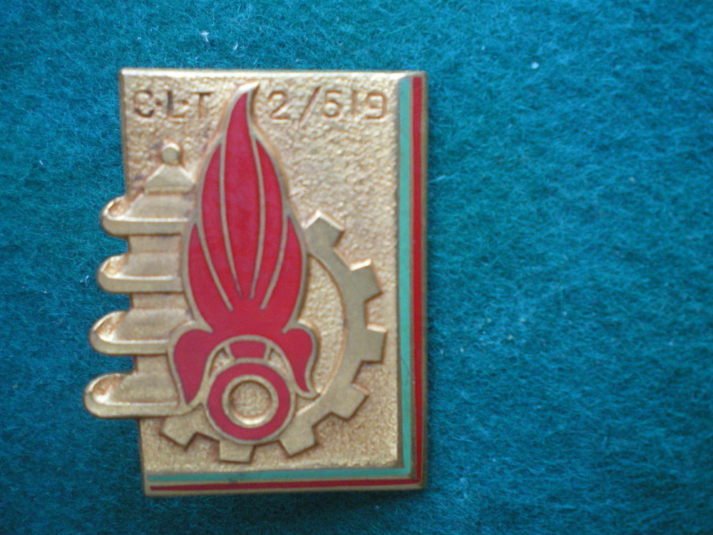 Insigne colonial - CLT 2/519. Cie de Transport de la L&eacute;gion. 