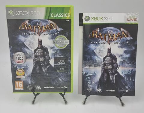 Jeu Xbox 360 Batman Arkham Asylum (Classics) complet 4 Vulbens (74)