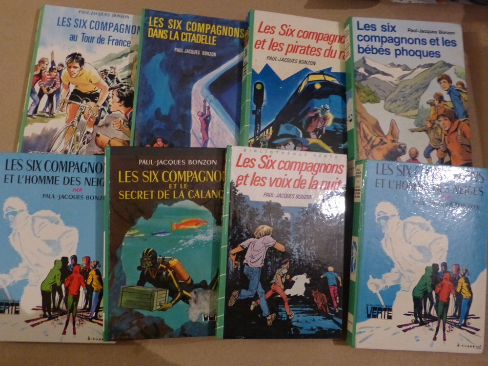 LES SIX COMPAGNONS biblioth&egrave;que verte A CHOISIR Livres et BD