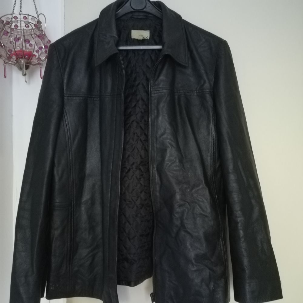 Blouson en cuir pour femme Vêtements