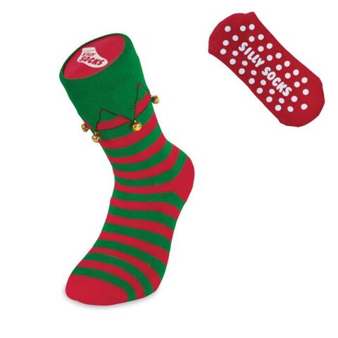 Chaussettes Lutins Anti Drapantes Noel avec Guirelandes Neu 6 Paris 17 (75)