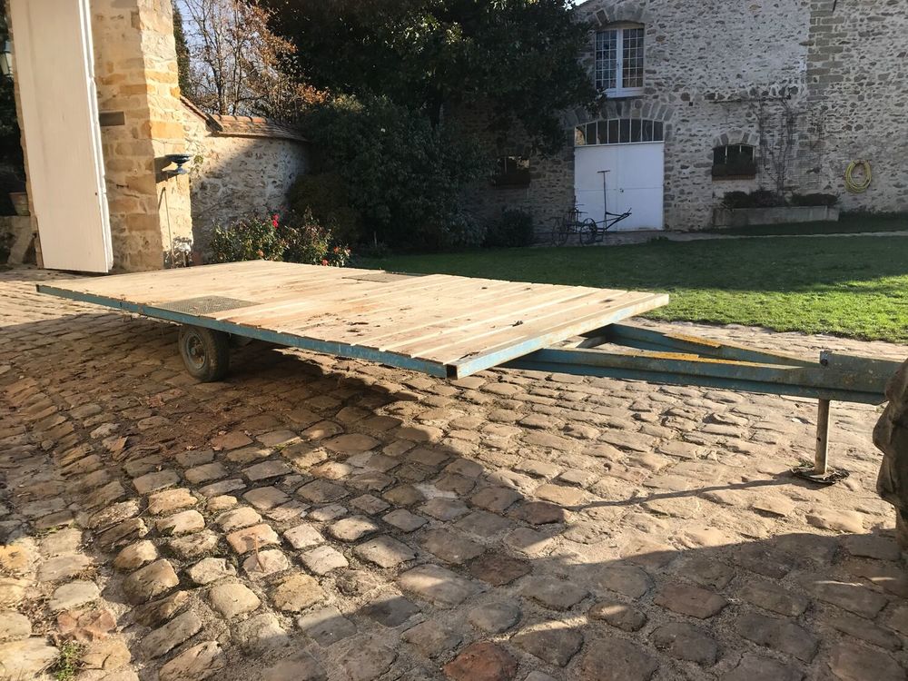 remorque fourrag&egrave;re Jardin