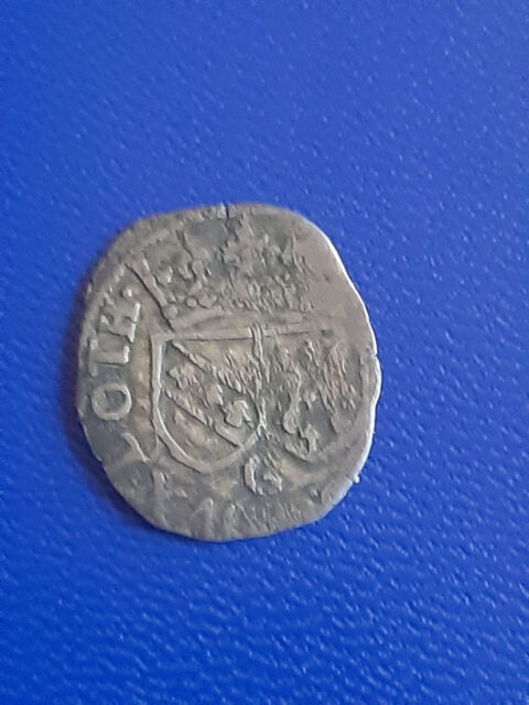 1608-24 Lorraine 2 deniers argent Henri I 14 Prats-de-Mollo-la-Preste (66)