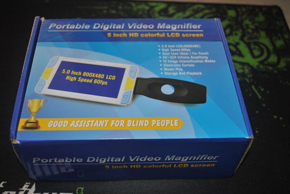 Loupe &eacute;lectronique 5" HD DMLA Garantie 12 mois Matériel informatique