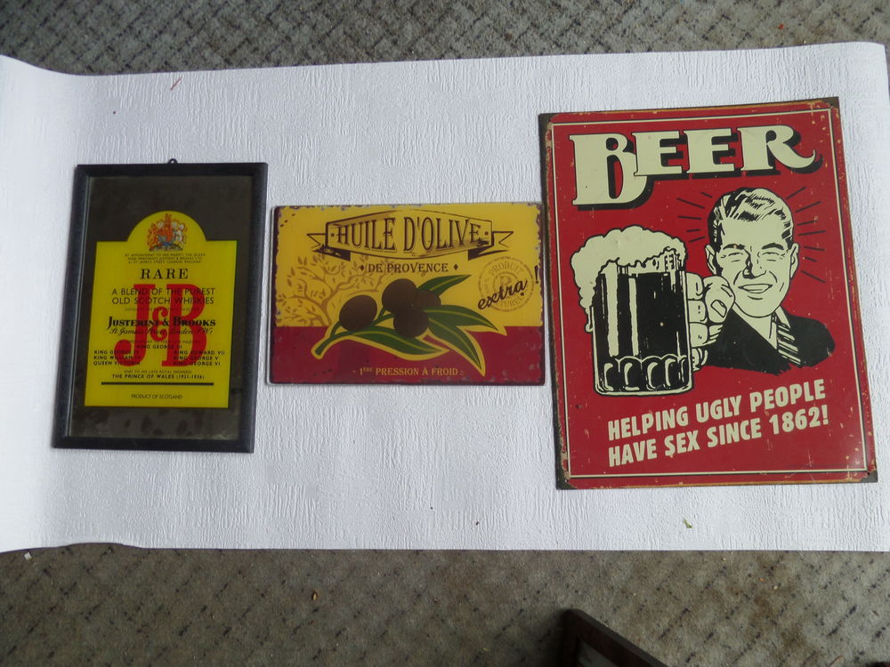 plaques publicitaires 