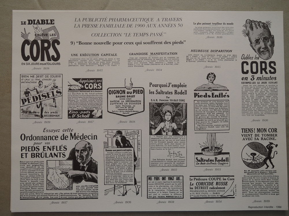 Pub pharma travers la presse familiale de 1900 aux ann&eacute;es 50 