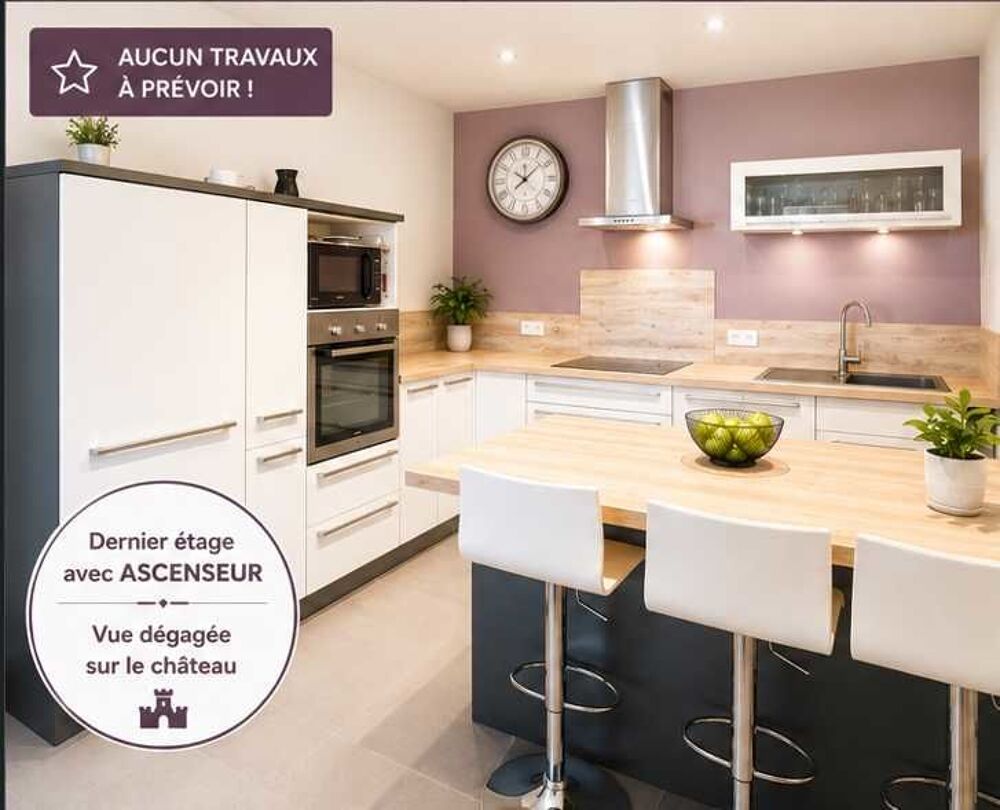 Vente Appartement Vieille Ville BELFORT T3 75 m2 avec ascenseur Belfort