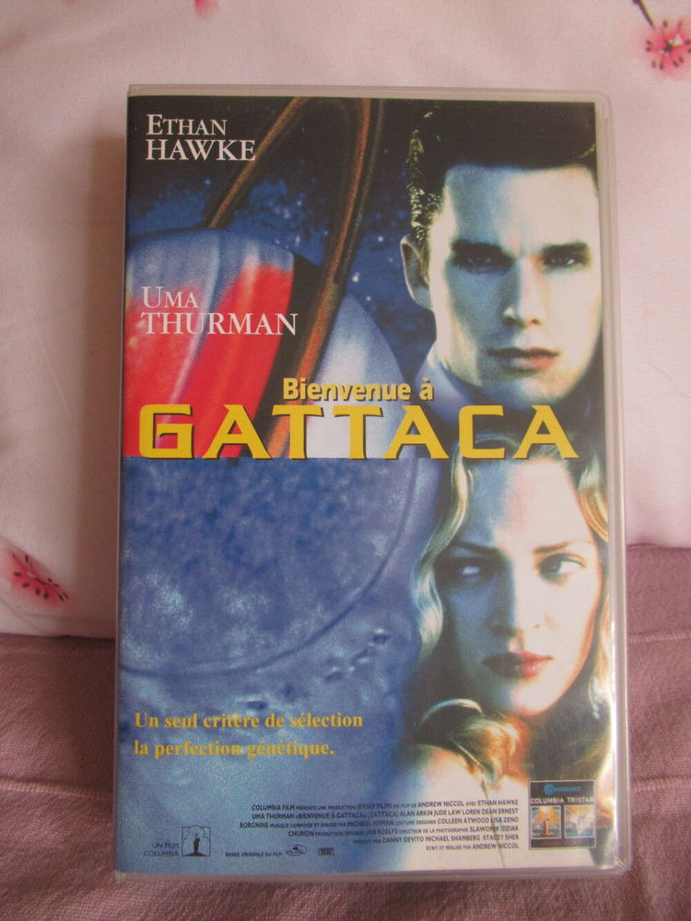 VHS "Bienvenue &agrave; Gattaca" - avec Uma Thurman et Ethan Hawke DVD et blu-ray