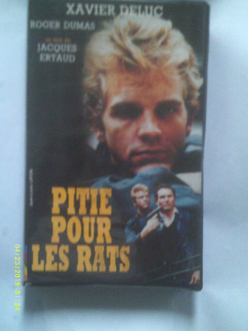 PITIE POUR LES RATS avec Xavier Deluc ( serie noire ) DVD et blu-ray
