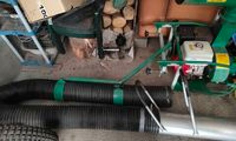  Aspirateur à feuilles, bois dechiqueté, pellet, sciure...
