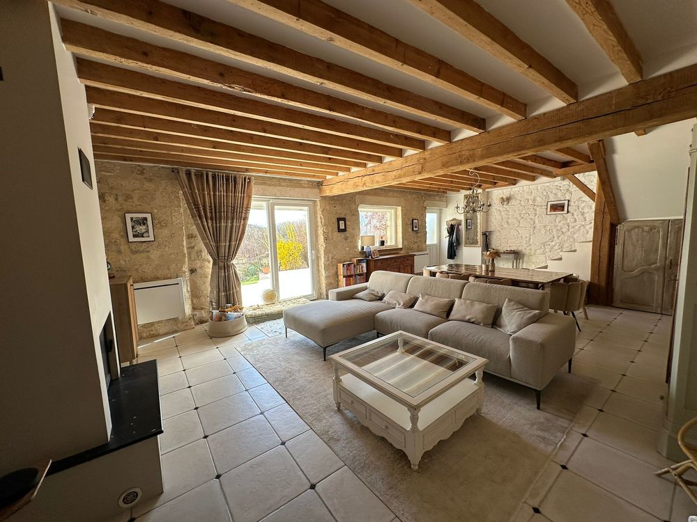 Vente Maison Maison en pierre pleine de charme - 110 m² - terrain 735 m² Baslieux-lès-fismes