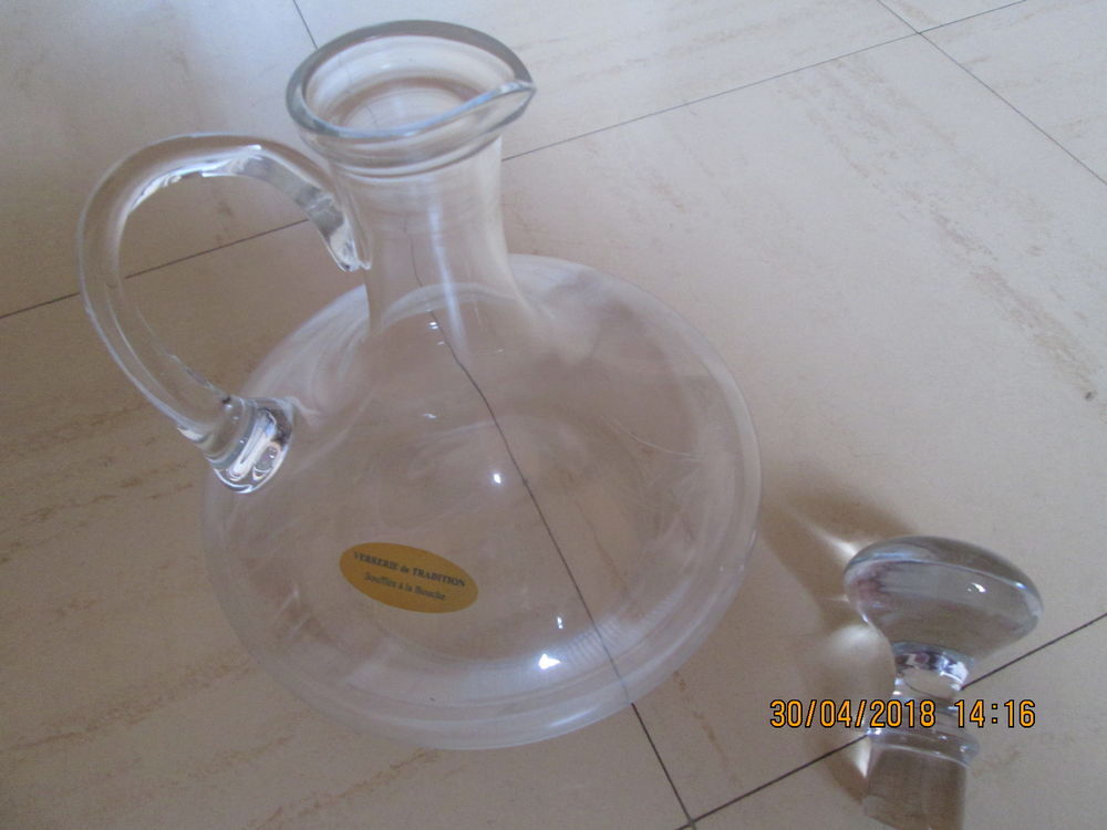 carafe de d&eacute;cantation Décoration