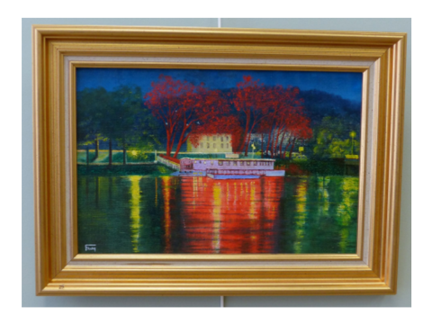 Tableau Le Chaland, sur le Doubs à Besançon
Besançon (25)