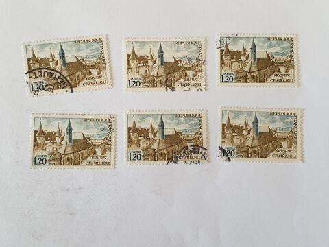 Timbre france Abbaye de Charlieu 1972-  lot 0.48 euro 0 Marseille 9 (13)