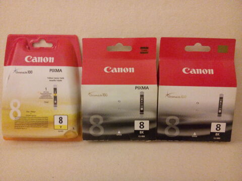 Cartouches d'encre jaune & noire Canon PIXMA ChromaLife 100 6 Chtillon (92)