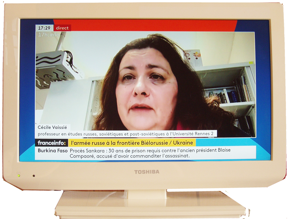 TV Toshiba 47cm/19'' blanche Photos/Video/TV