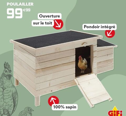 Poulailler neuf 50 50 91150 tampes