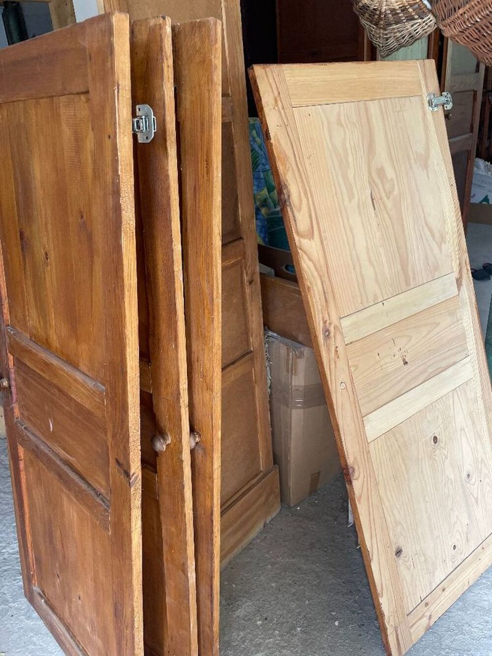 PORTES DE PLACARD BOIS Bricolage
