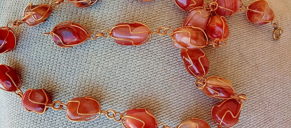 Collier vintage Ambre Bijoux et montres