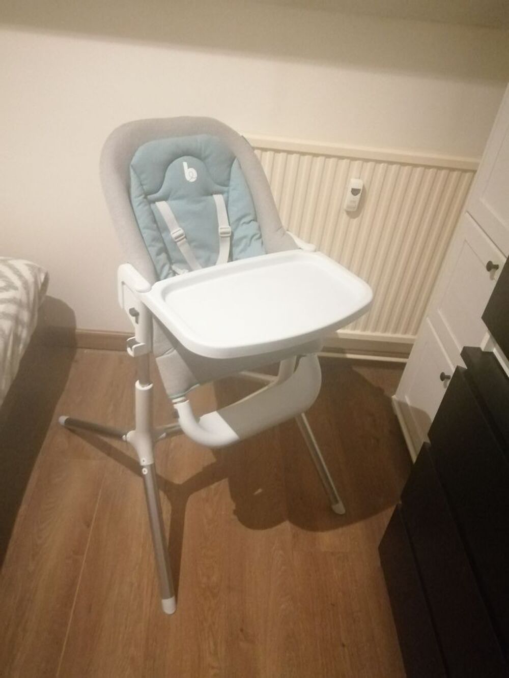 chaise haute BABYMOOV Slick 2 en 1 . Mobilier enfants