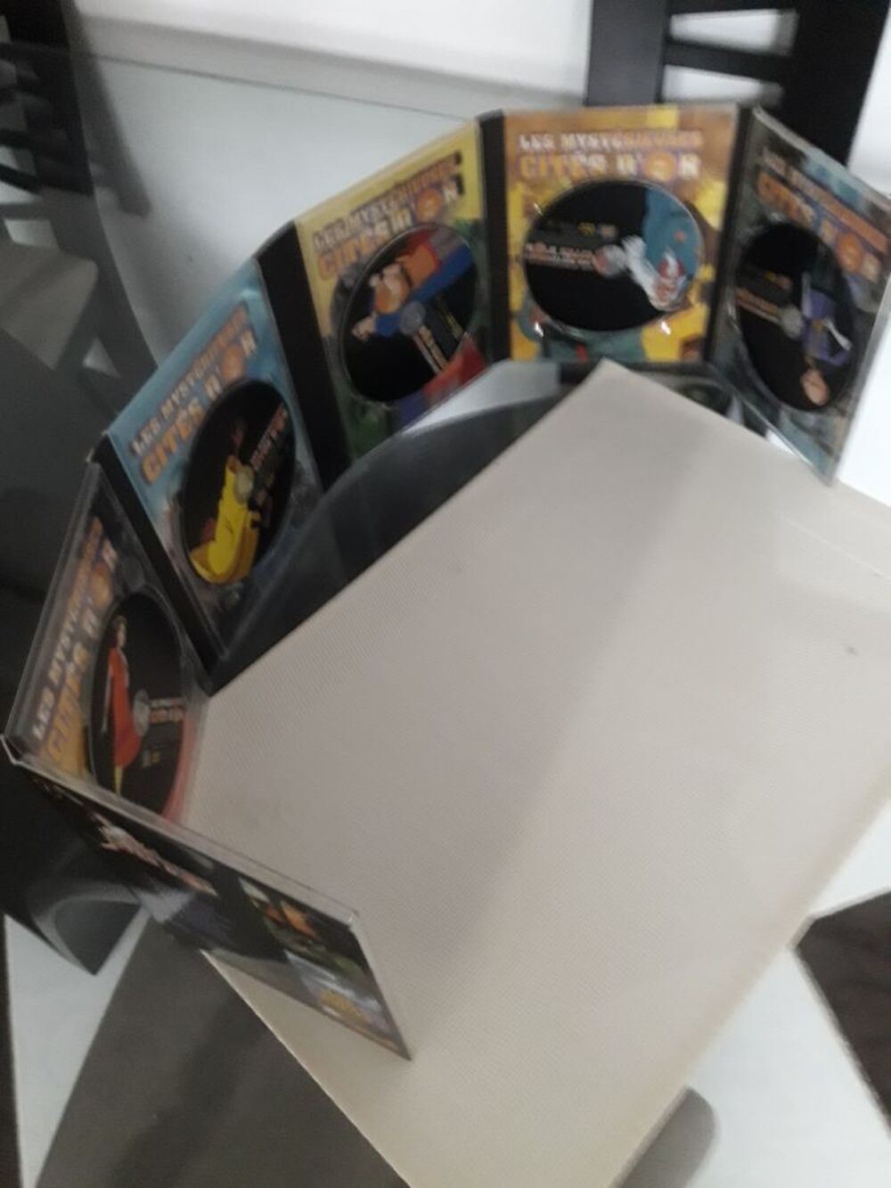 Coffret les myst&eacute;rieuses cit&eacute;s d'or DVD et blu-ray