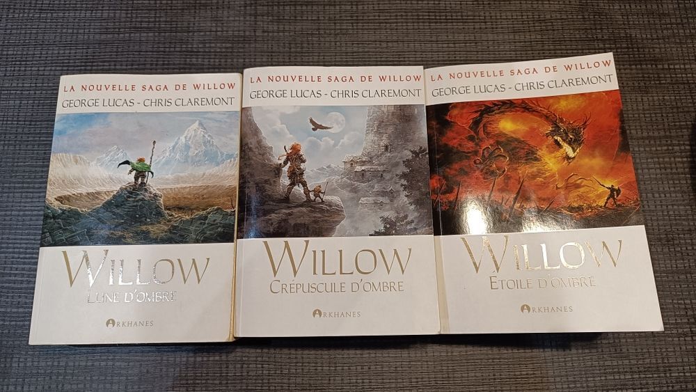 Willow, lot des 3 tomes Livres et BD