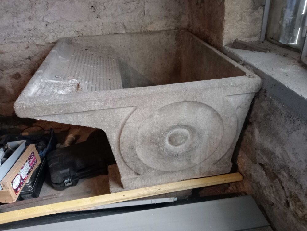 bac &agrave; linge ancien Bricolage