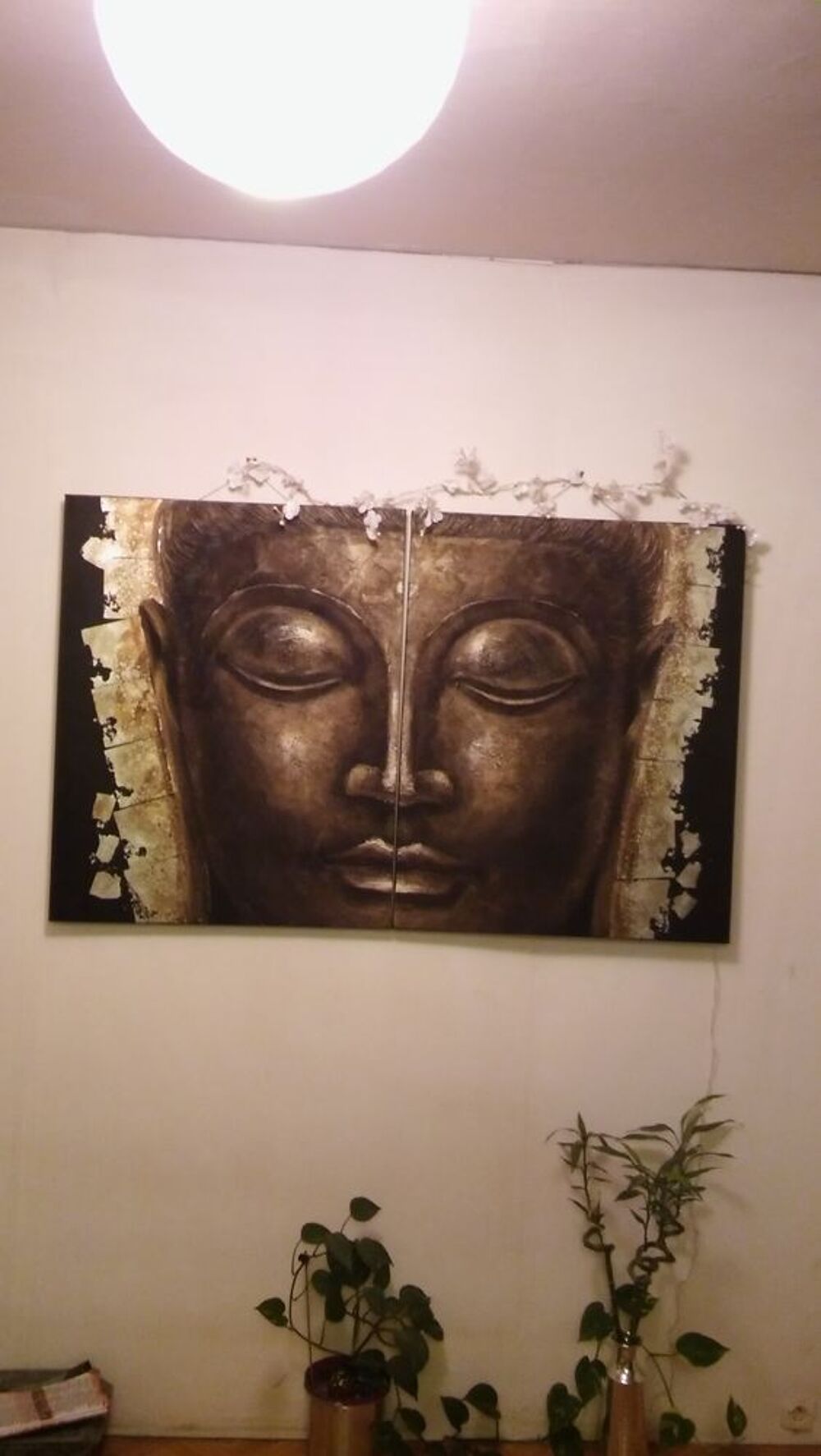tableau bouddha Dcoration