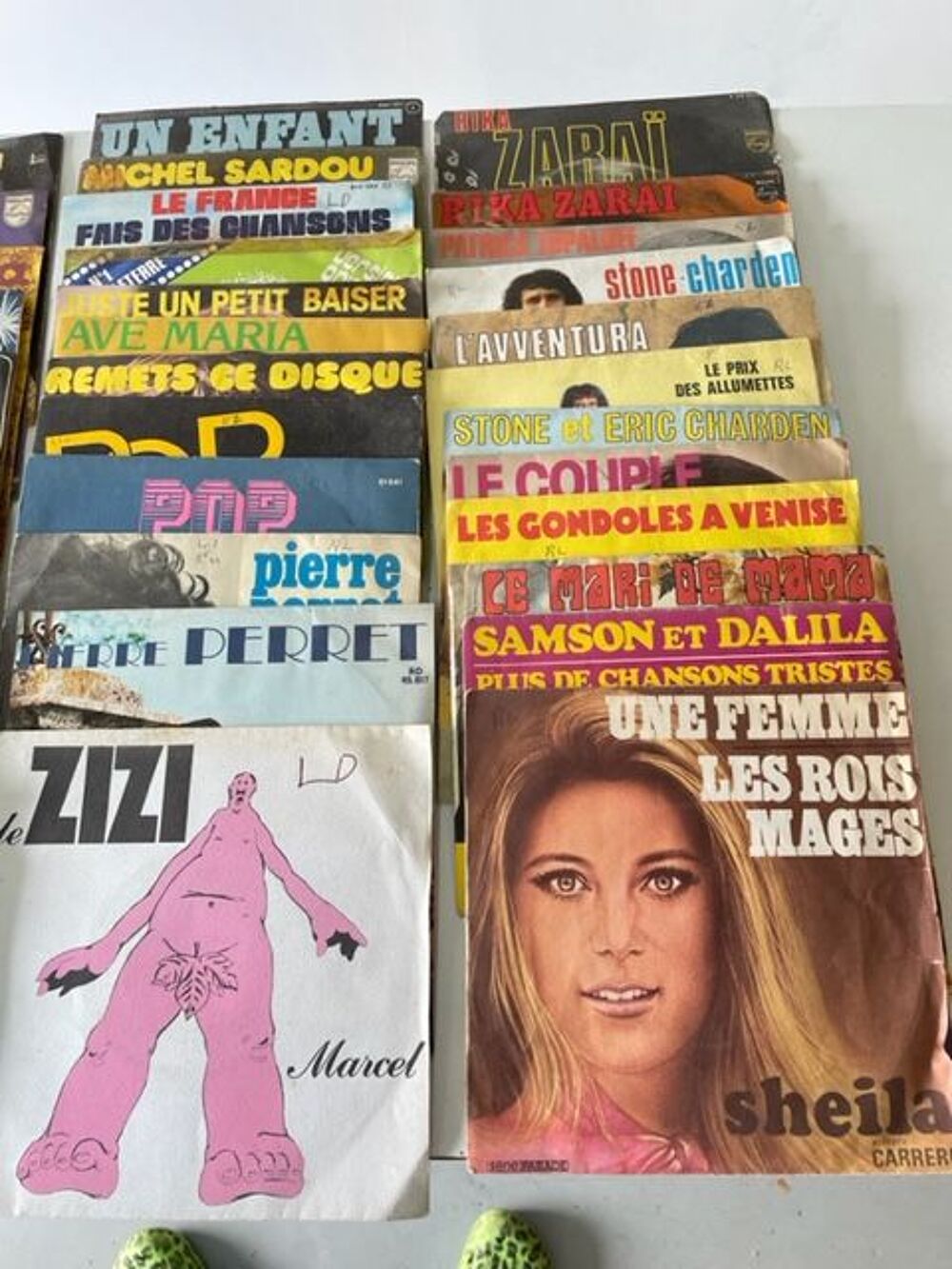 Disques vinyle des ann&eacute;es 70 CD et vinyles