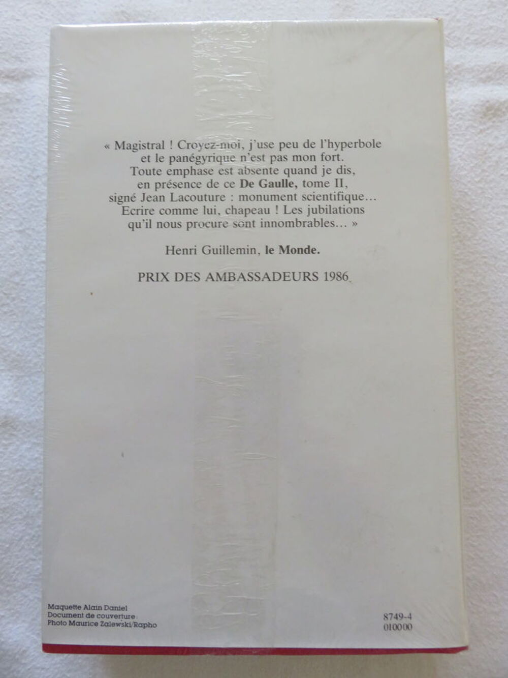 Livre De Gaulle 1944 - 1959 Livres et BD