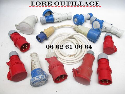 Lot de prises 220v et 380v 120 Cagnes-sur-Mer (06)