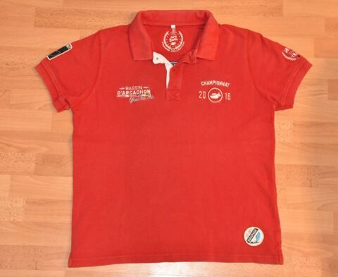 12 ans. Polo rouge.12 ans. PINASSE Collection. Tr�s bon �tat 20 Gujan-Mestras (33)