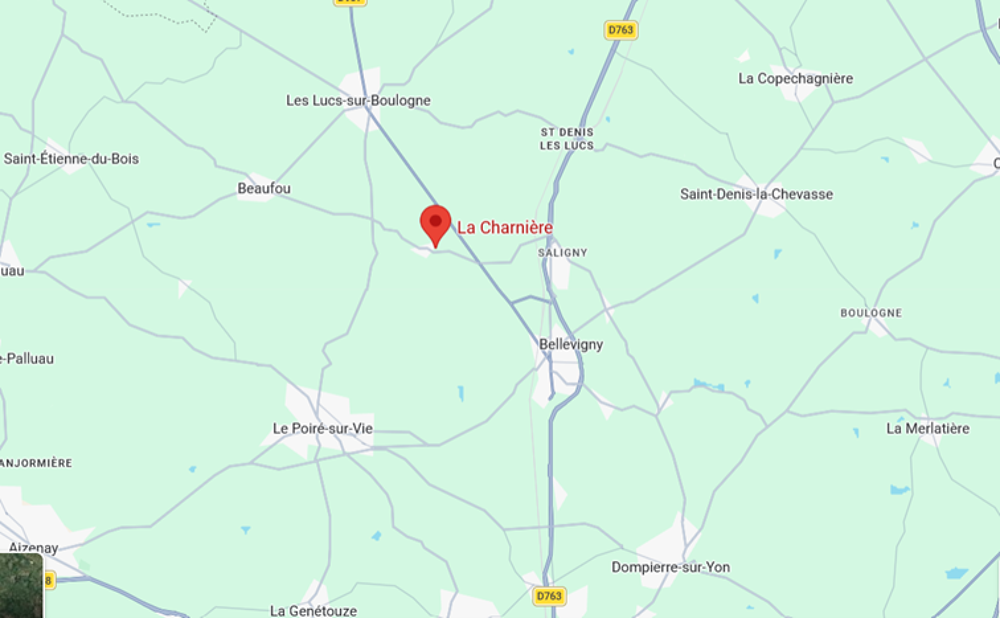Vente Terrain 740 m2 - Bellevigny - La Charnière Beaufou