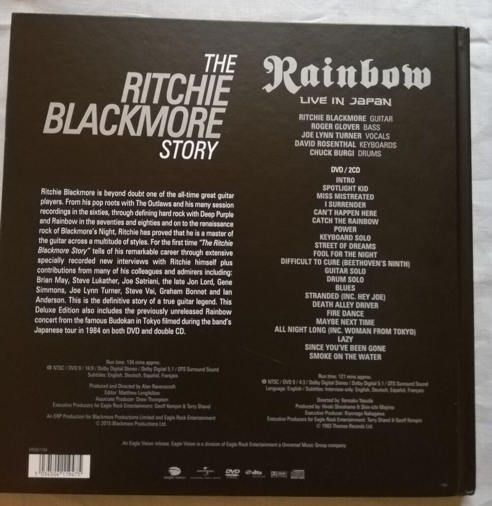 un livre The Richie Blackmore story Livres et BD
