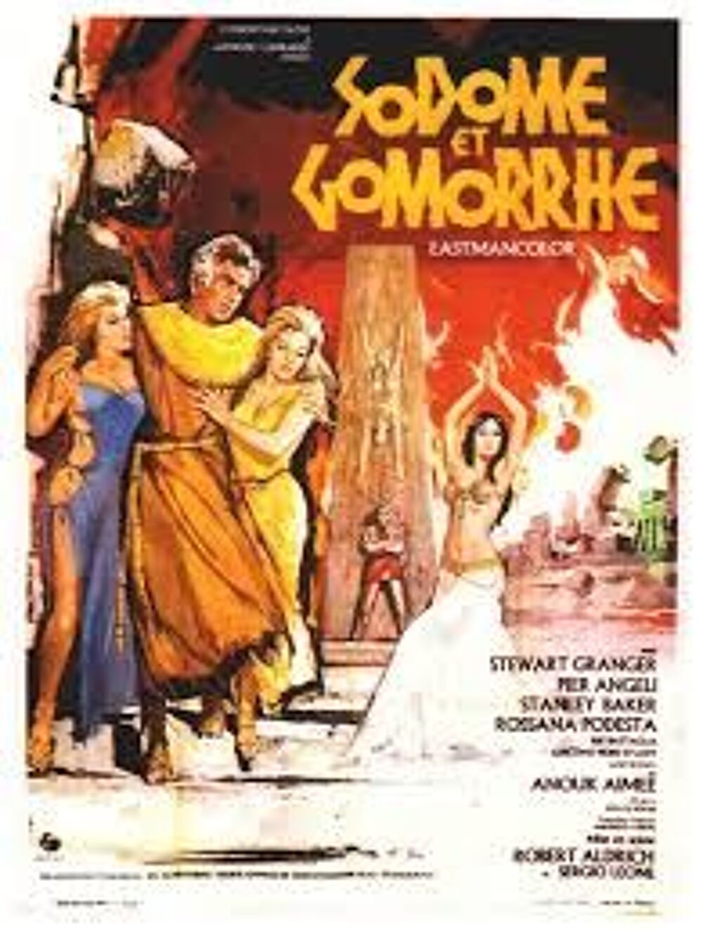SODOME et GOMORHE (1962) DVD et blu-ray