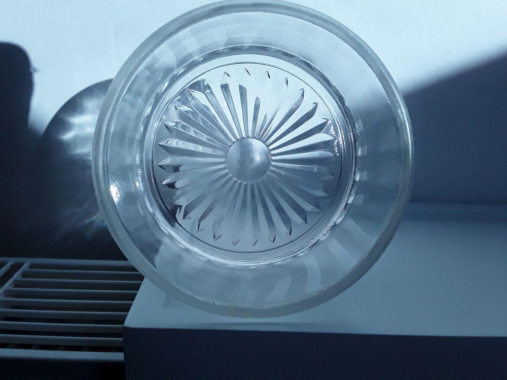 
Vide poche rond en verre Décoration