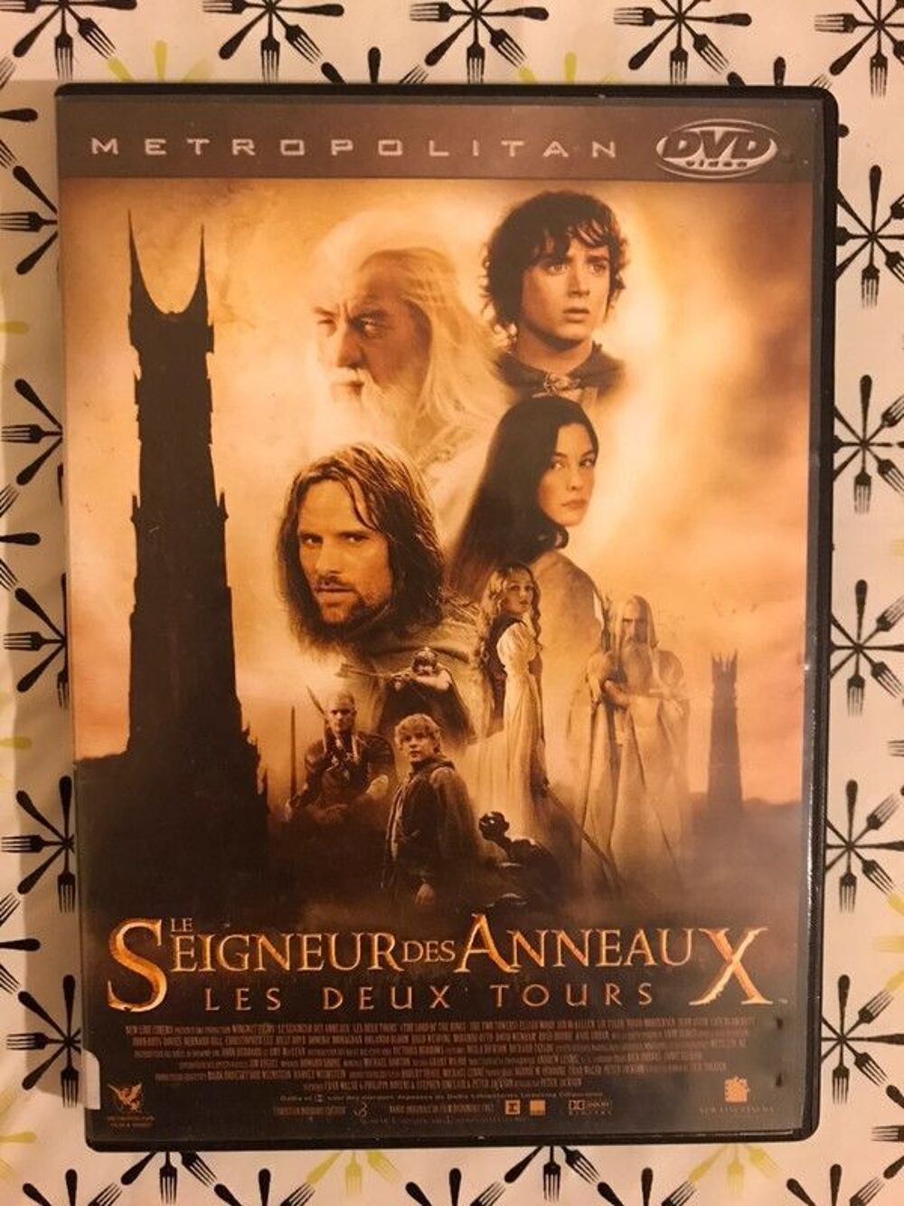 DVD Le seigneur des anneaux: les deux tours DVD et blu-ray