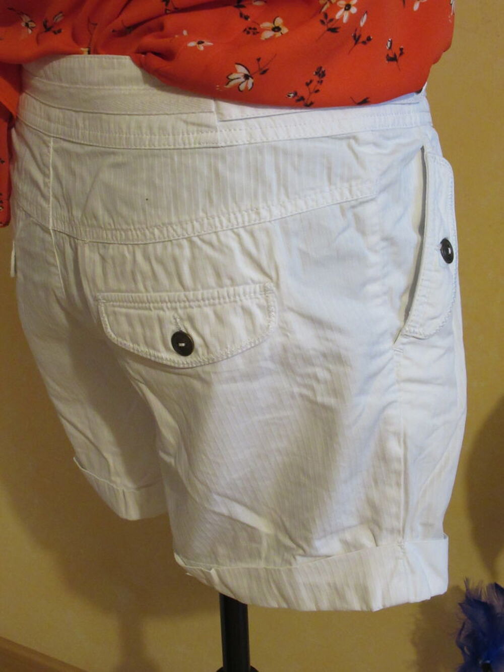 Short blanc - Woman - Taille 38 Vêtements