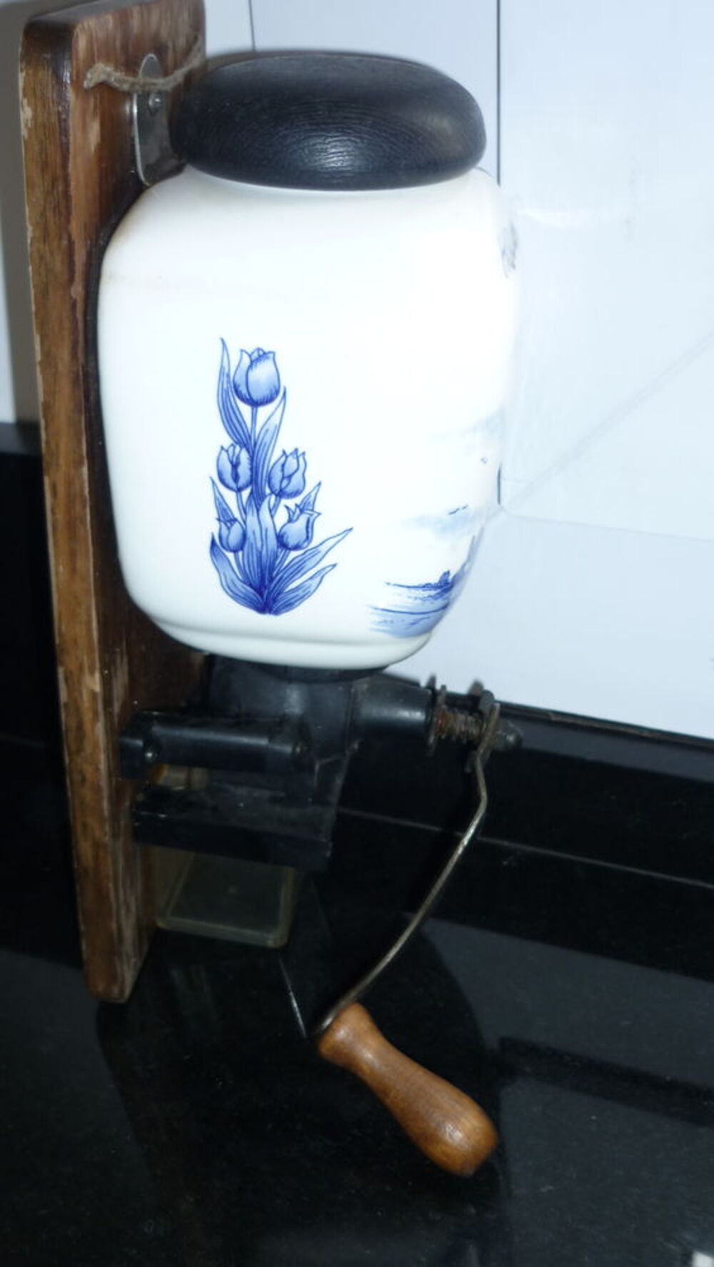 MOULIN A CAFE FAIENCE Décoration