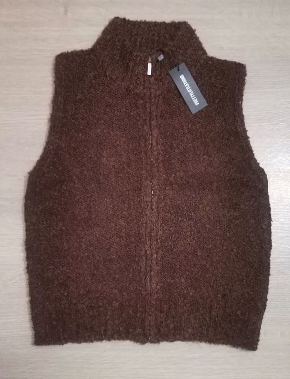 Gilet peluche femme neuf PrettyLittleThing taille XS Vêtements