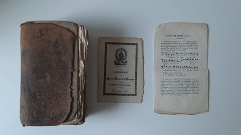Vespral de Lyon. Edition 1824. Livre de liturgie  12 Fontenay-sous-Bois (94)