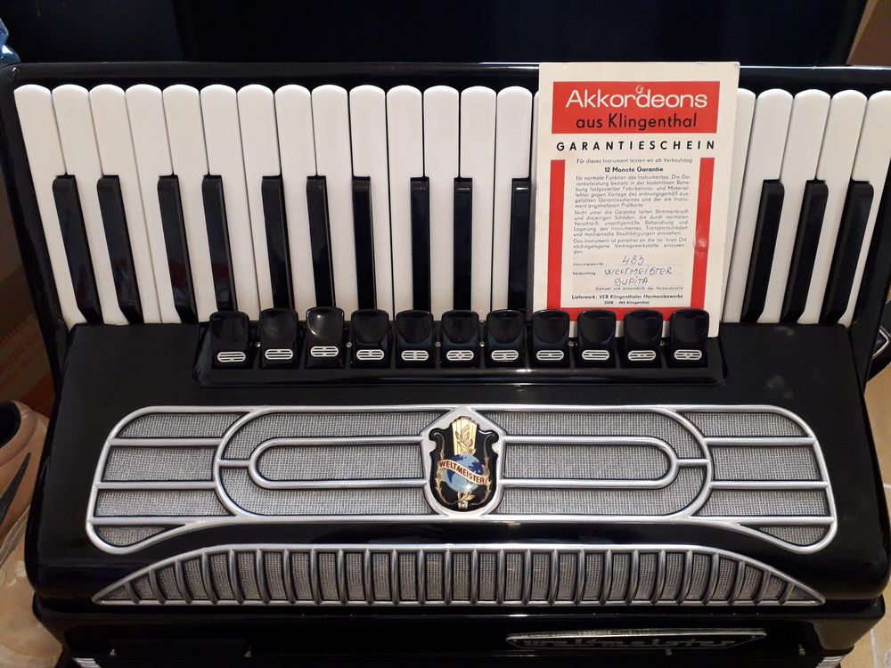 Accordeon Weltmeister Supita Instruments de musique